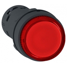 Кнопка 22мм 230В с подсветкой красн. SchE XB7NW34M1